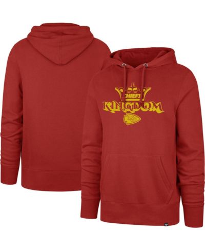 Мужское худи '47 Brand Kansas City Chiefs Regional Headline Pullover, красное