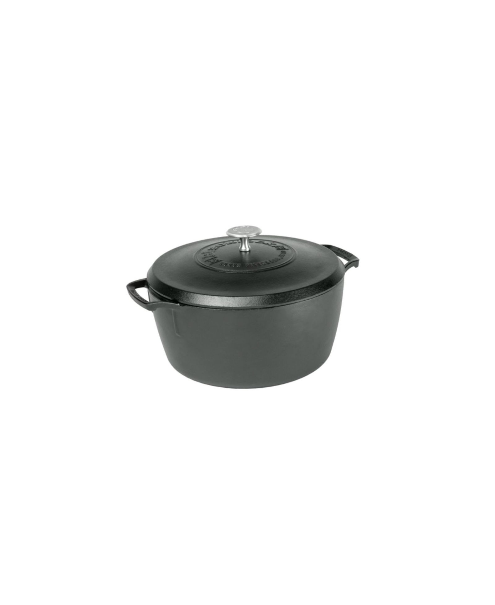 Lodge Cast Iron Blacklock Triple Seasoned 5.5 Quart Dutch Oven Cookware