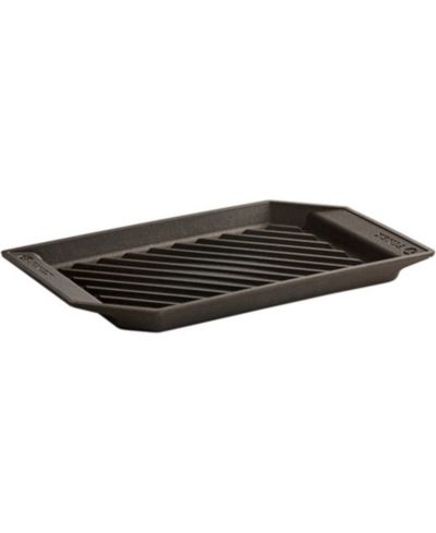 Сковорода Lodge Cast Iron Finex 15.5" Lean Grill Pan Cookware