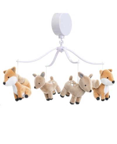 Bedtime Originals Deer Park Musical Woodland Crib Mobile