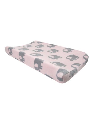Чехол для пеленального коврика Bedtime Originals Eloise Pink/Gray Elephant