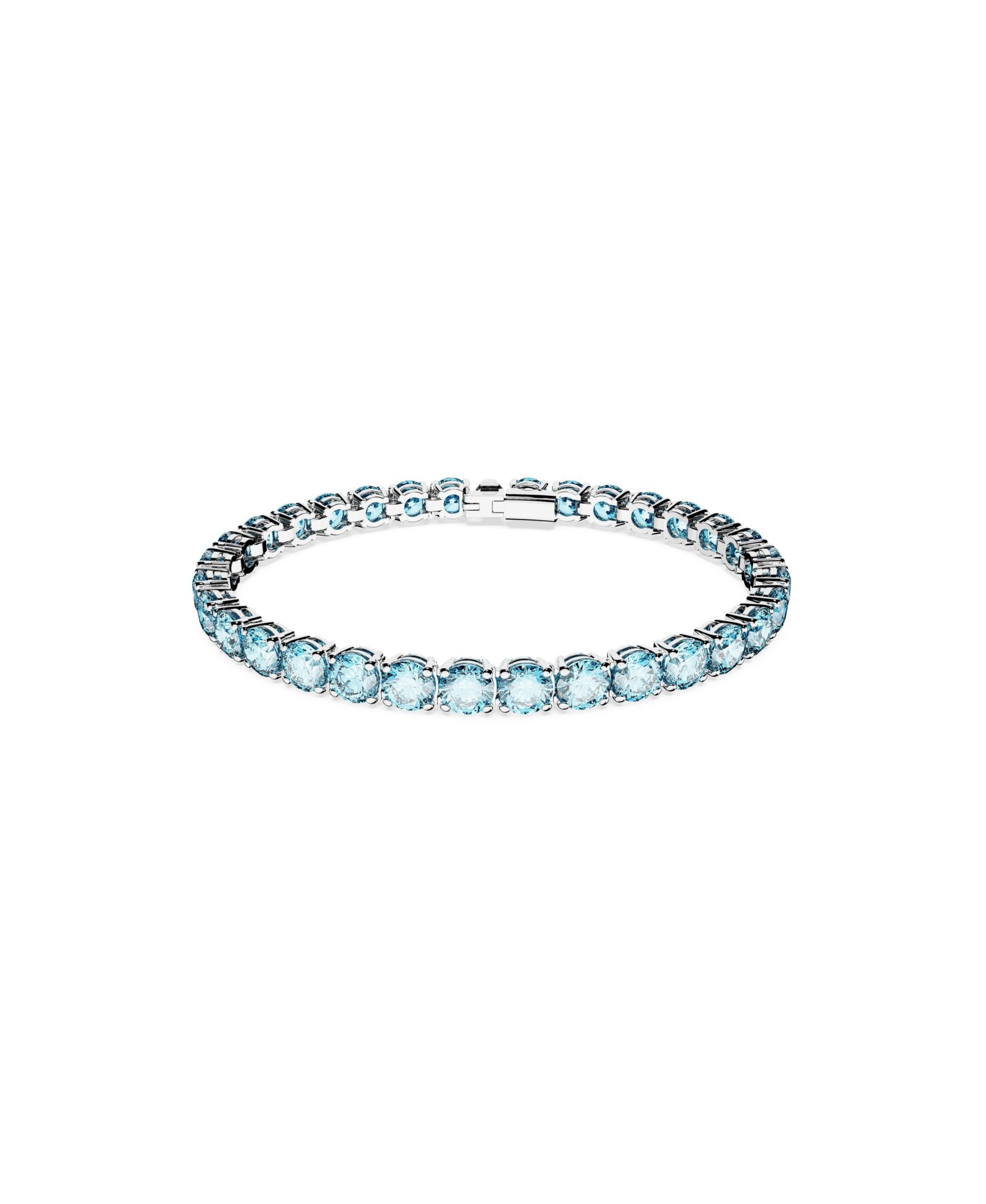 Swarovski Crystal круглый бриллиантовый браслет Matrix Tennis