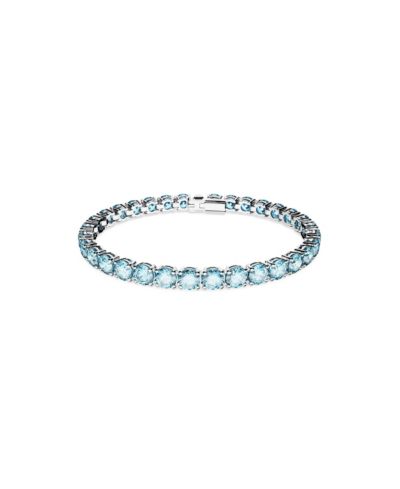 Swarovski Crystal круглый бриллиантовый браслет Matrix Tennis