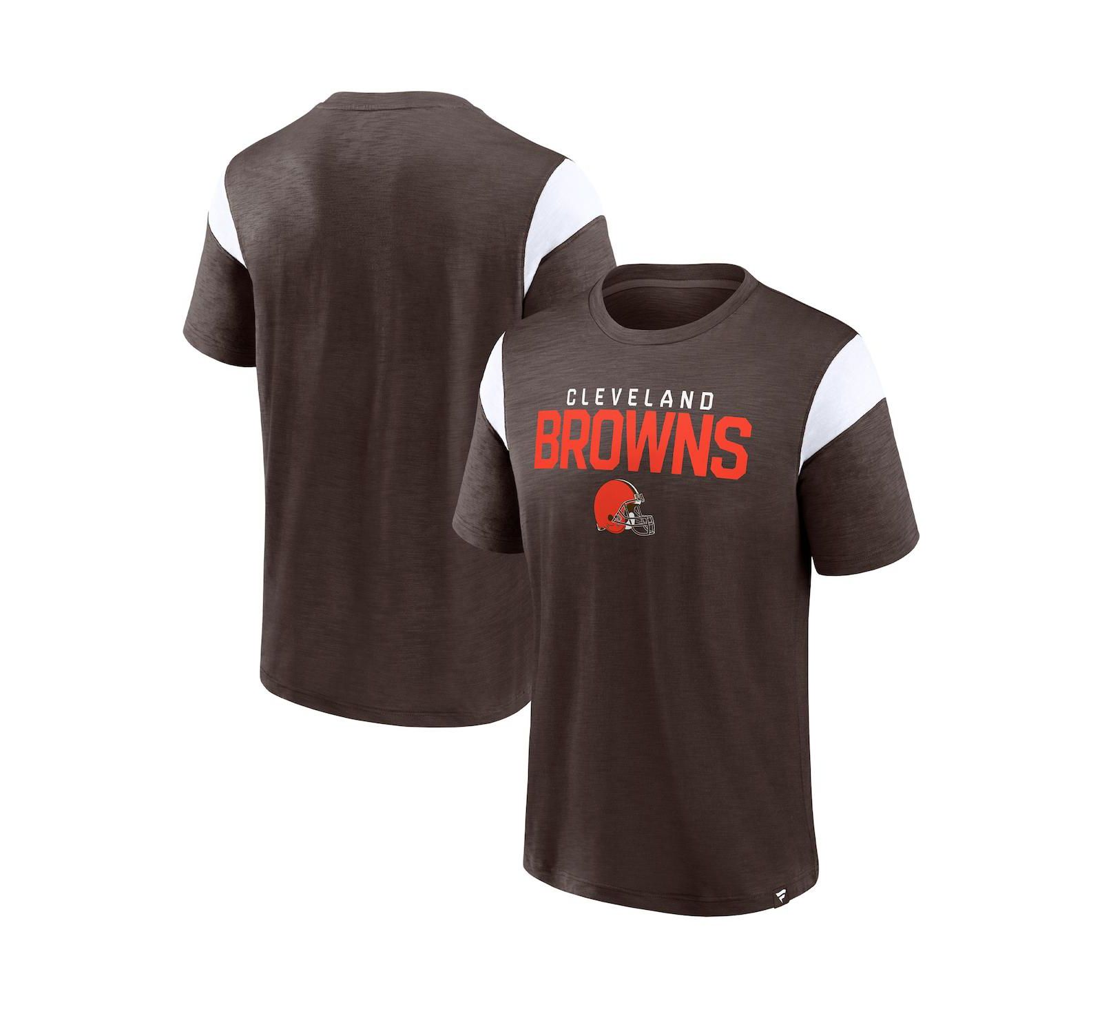 Мужская футболка Fanatics Cleveland Browns Home Stretch Brown