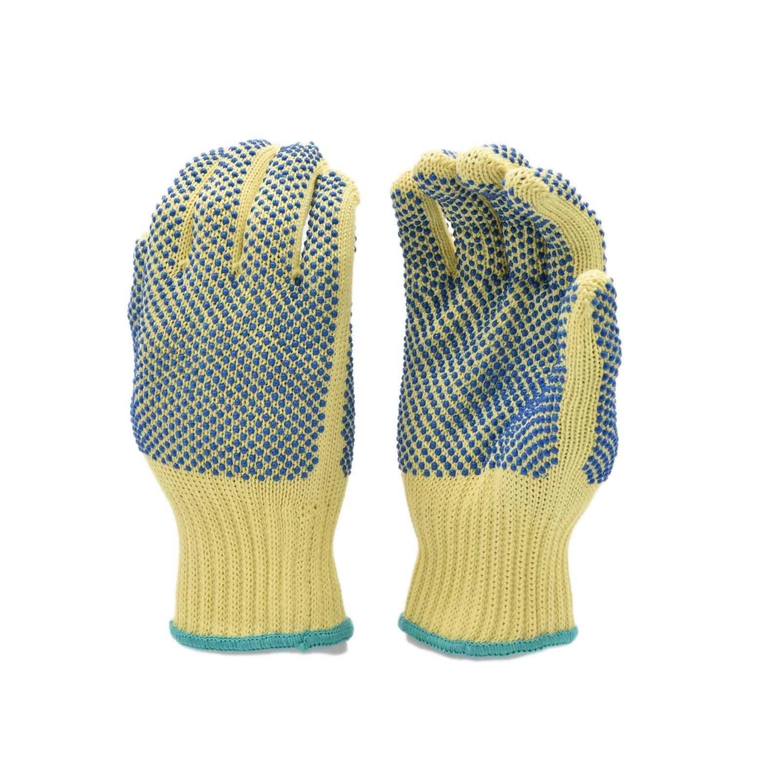 G & F Products PVC Dotted Knit Cut Resistant Work Gloves