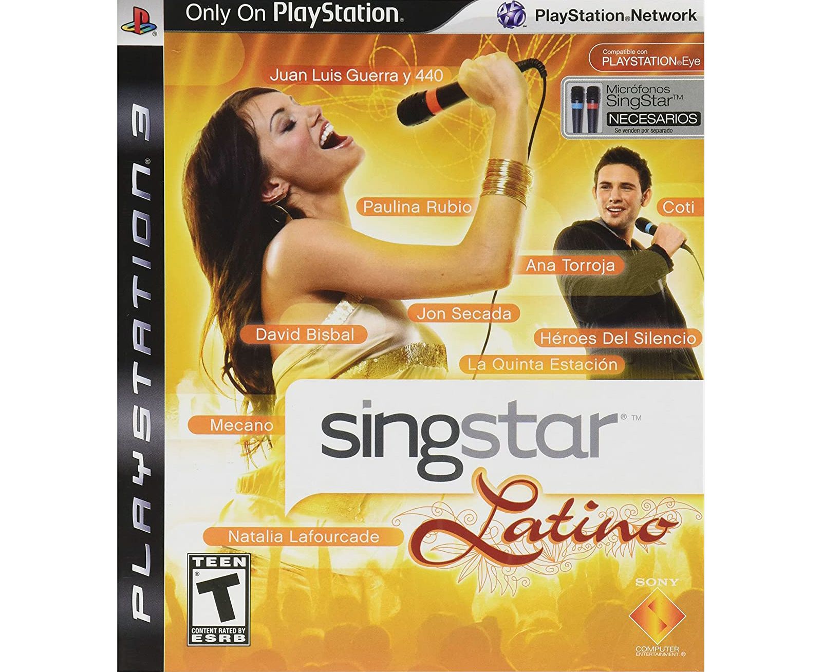 SingStar Latino (только игра) - PlayStation 3
