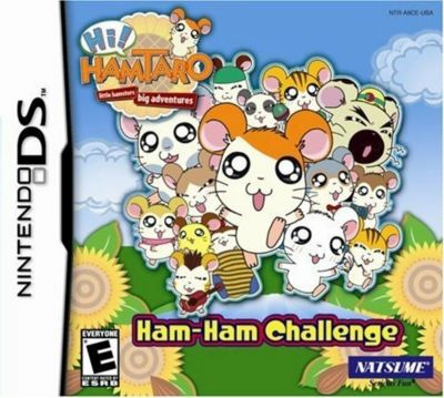 Crave Hamtaro: Ham-Ham Challenge Brain Teaser Puzzle Nintendo DS