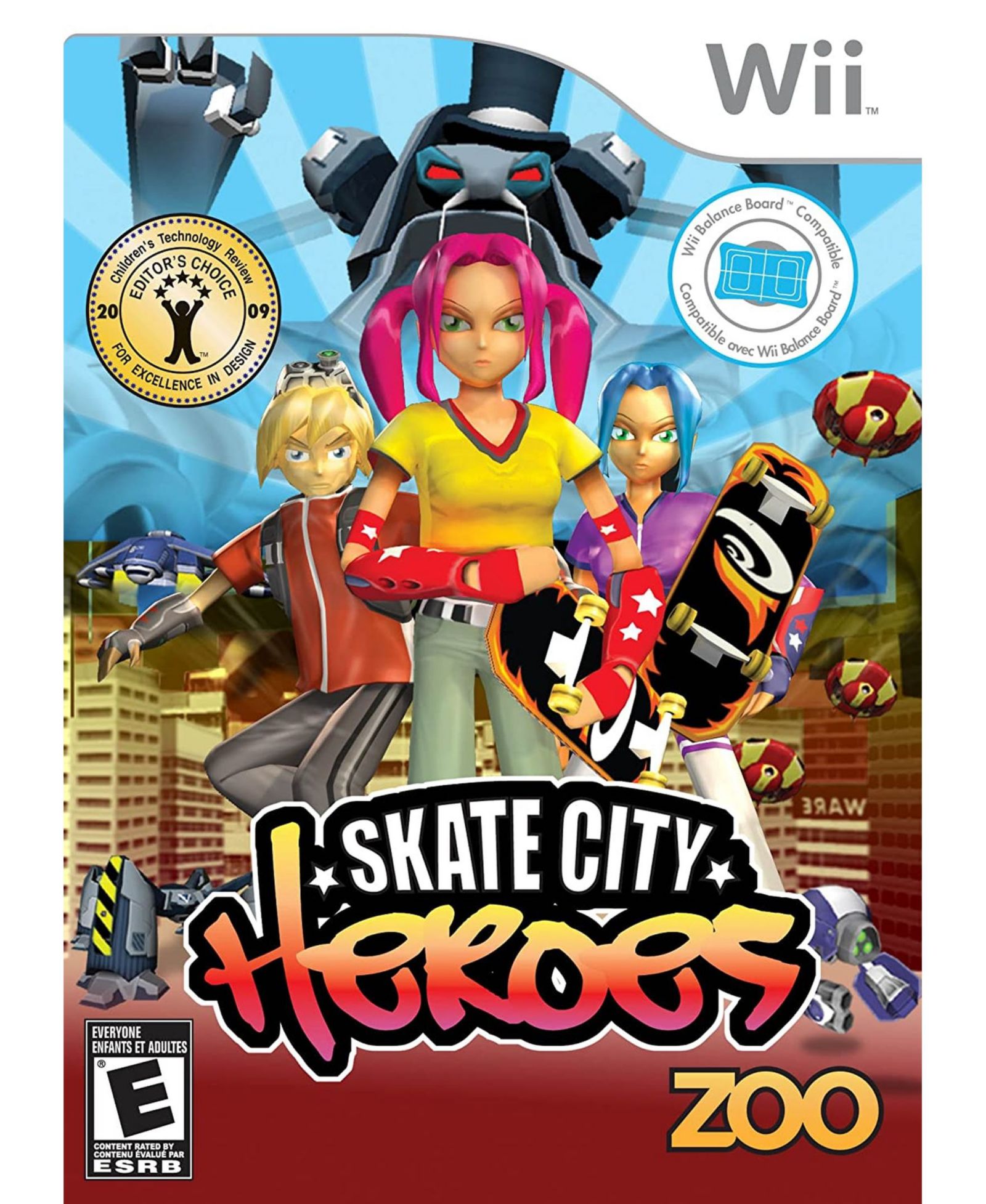 Skate City Heroes - Nintendo Wii, Zoo Games