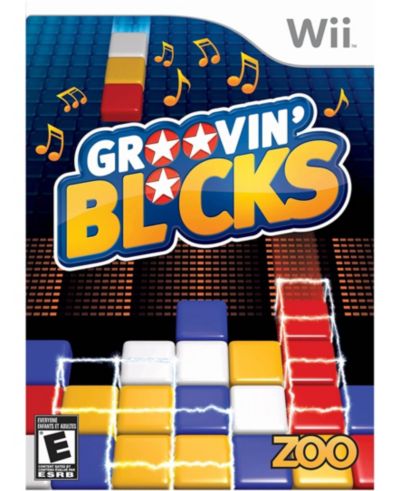 Groovin Blocks Multiplayer Puzzle Nintendo Wii