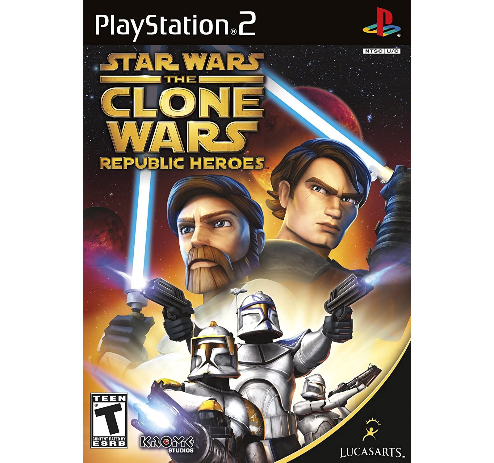 Star Wars the Clone Wars: Republic Heroes - PlayStation 2