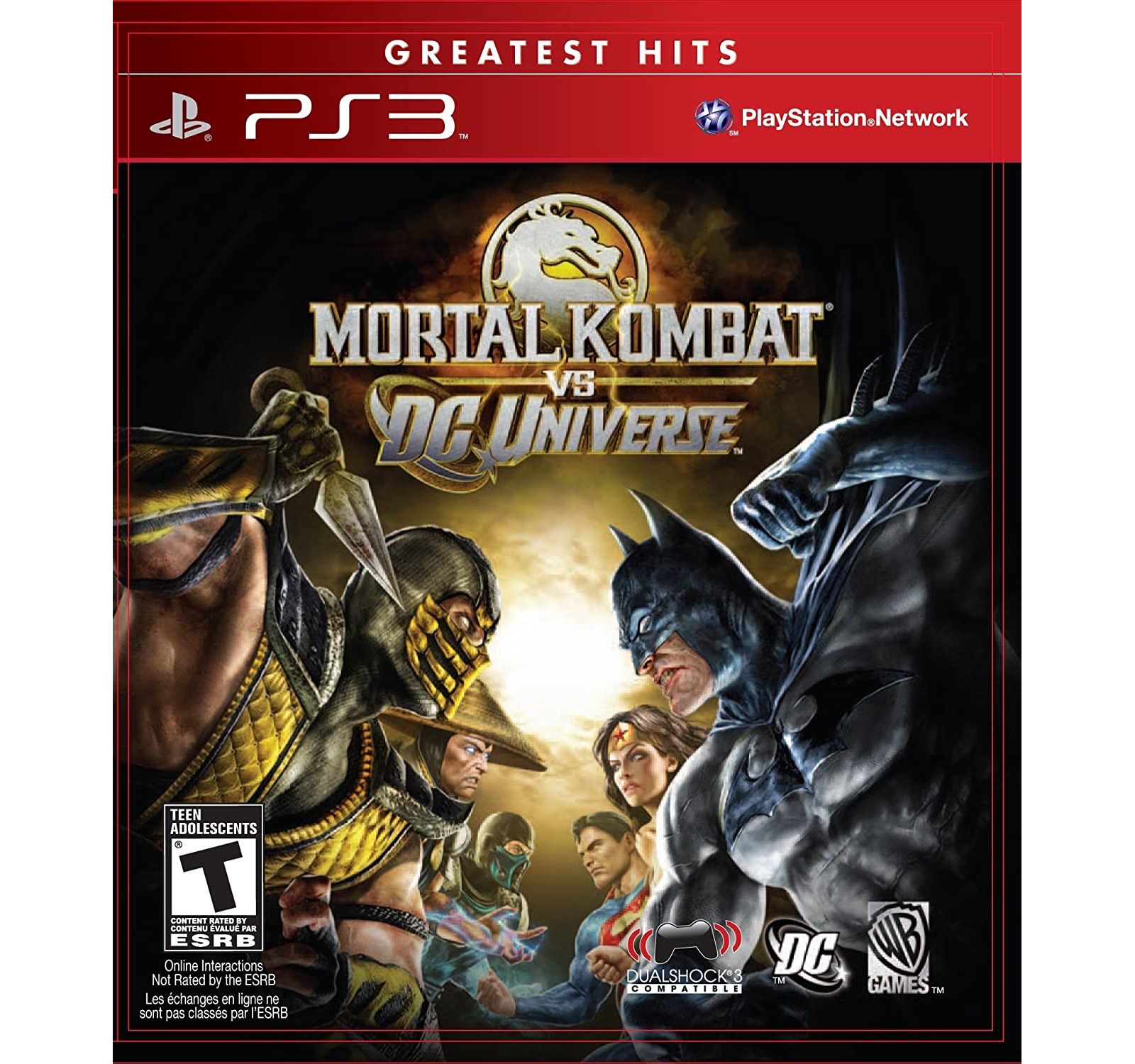 Mortal Kombat vs. DC Universe Greatest Hits PlayStation 3