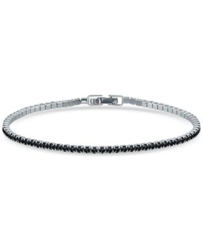 Браслет Giani Bernini Cubic Zirconia Tennis из стерлингового серебра