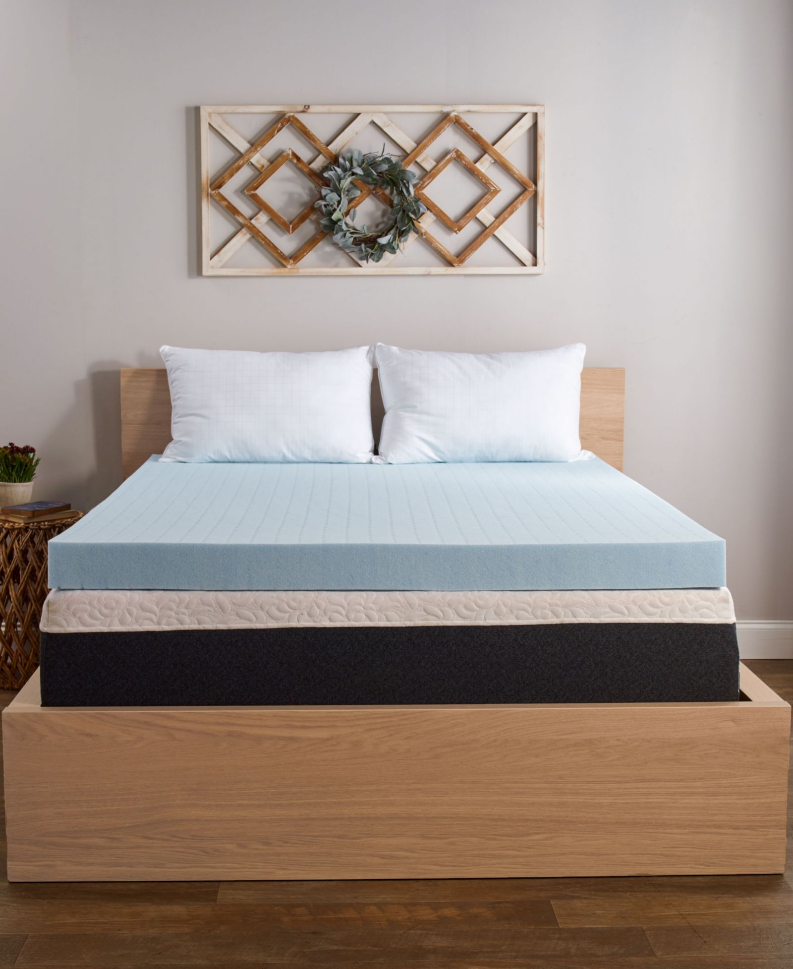 Comfort Tech TheraGel 4" Memory Foam Mattress Topper, Full