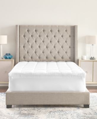 ProSleep 4" Hybrid Fiber and Memory Foam Mattress Topper, Twin XL, Exclusively at Macy’s