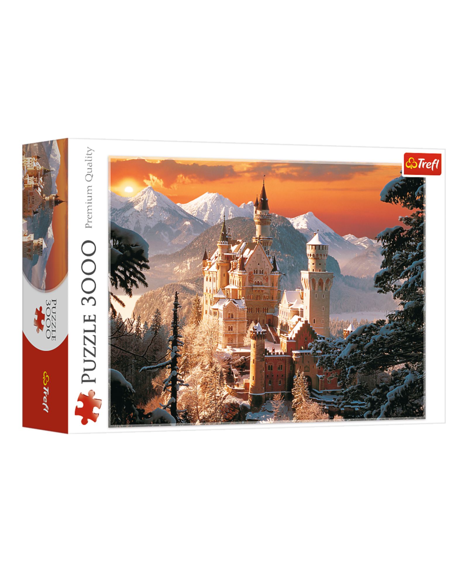Trefl Neuschwanstein Castle, Germany 3000-Piece Puzzle, Ages 15+