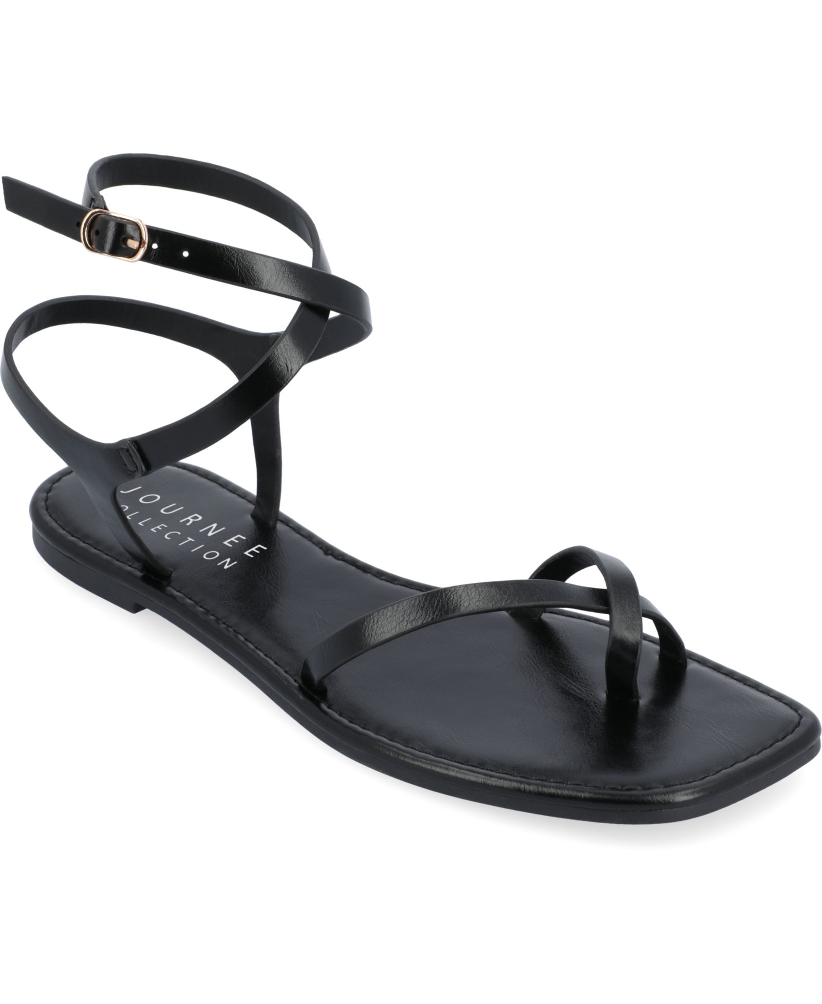 Journee Collection Женские сандалии Charra Strappy Flat Sandals