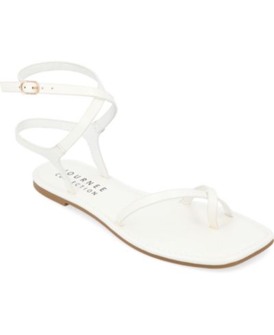 Journee Collection Женские сандалии Charra Strappy Flat Sandals