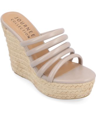 Journee Collection женские сандалии на платформе и клине Cynthie
