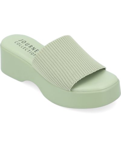 Женские платформы Journee Collection Women's Emani Single Band