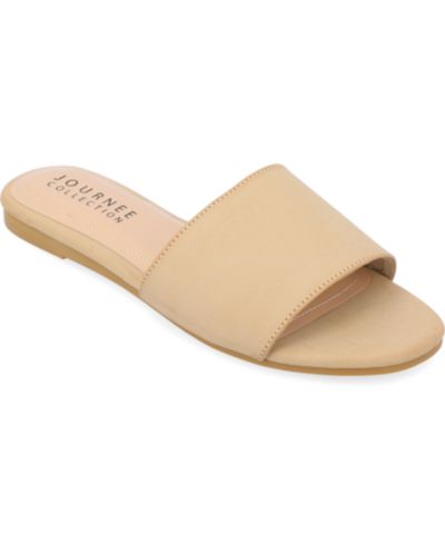 Женские сандалии Journee Collection Kolinna Single Band Slide Flat
