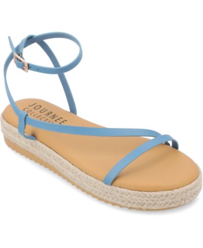 Женские сандалии-эспадрильи Journee Collection Odelia Espadrille Platform