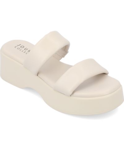 Женские босоножки Journee Collection Women's Veradie Double Band Platform
