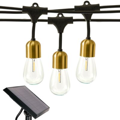Brightech Светодиодная уличная гирлянда на солнечных батареях, 27ft