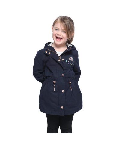 Детский легкий дождевик Rokka&Rolla Girls Lightweight Rain Jacket Trench Coat XS-XL