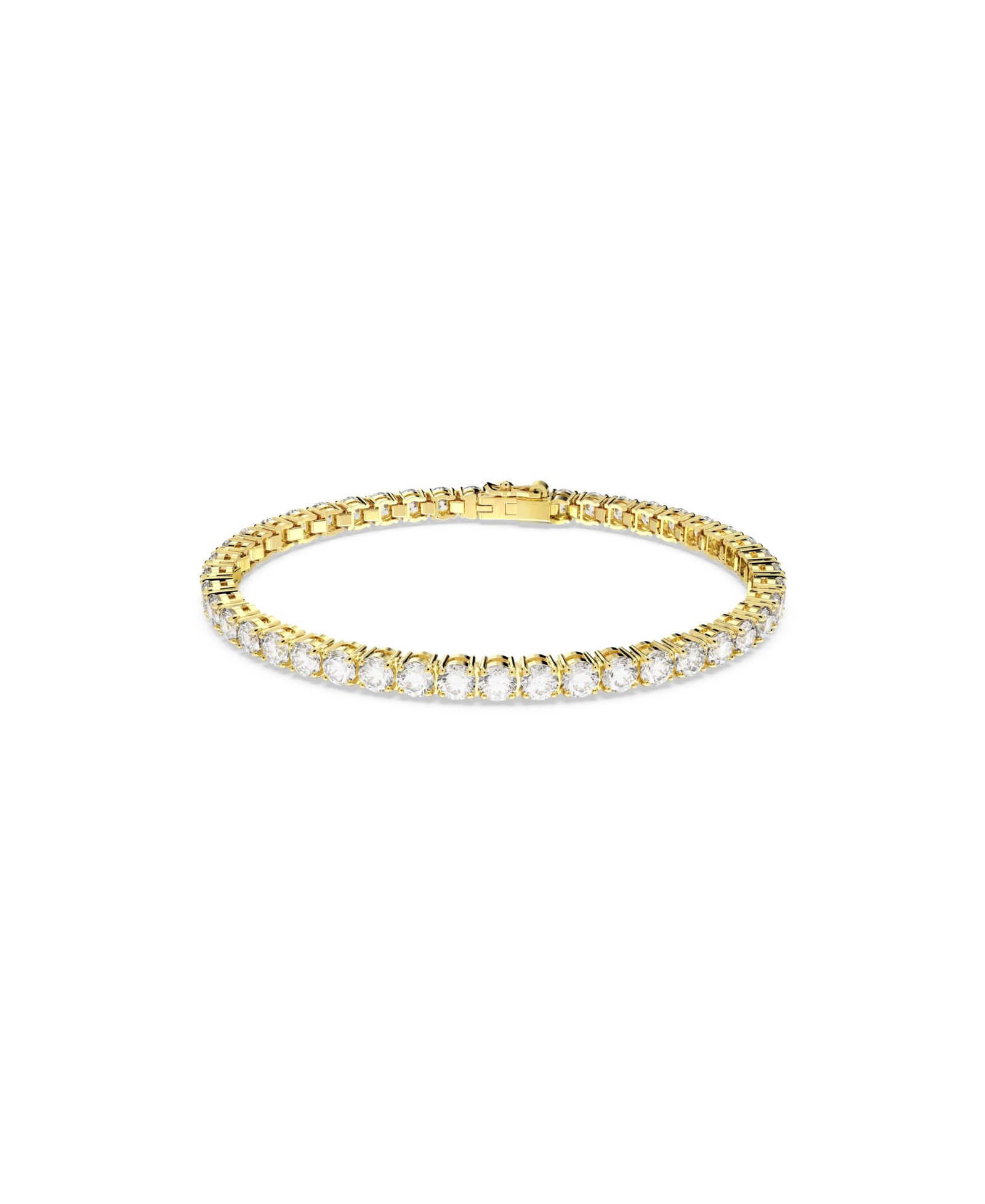 Браслет Swarovski Crystal Round Cut Matrix Tennis с кристаллами