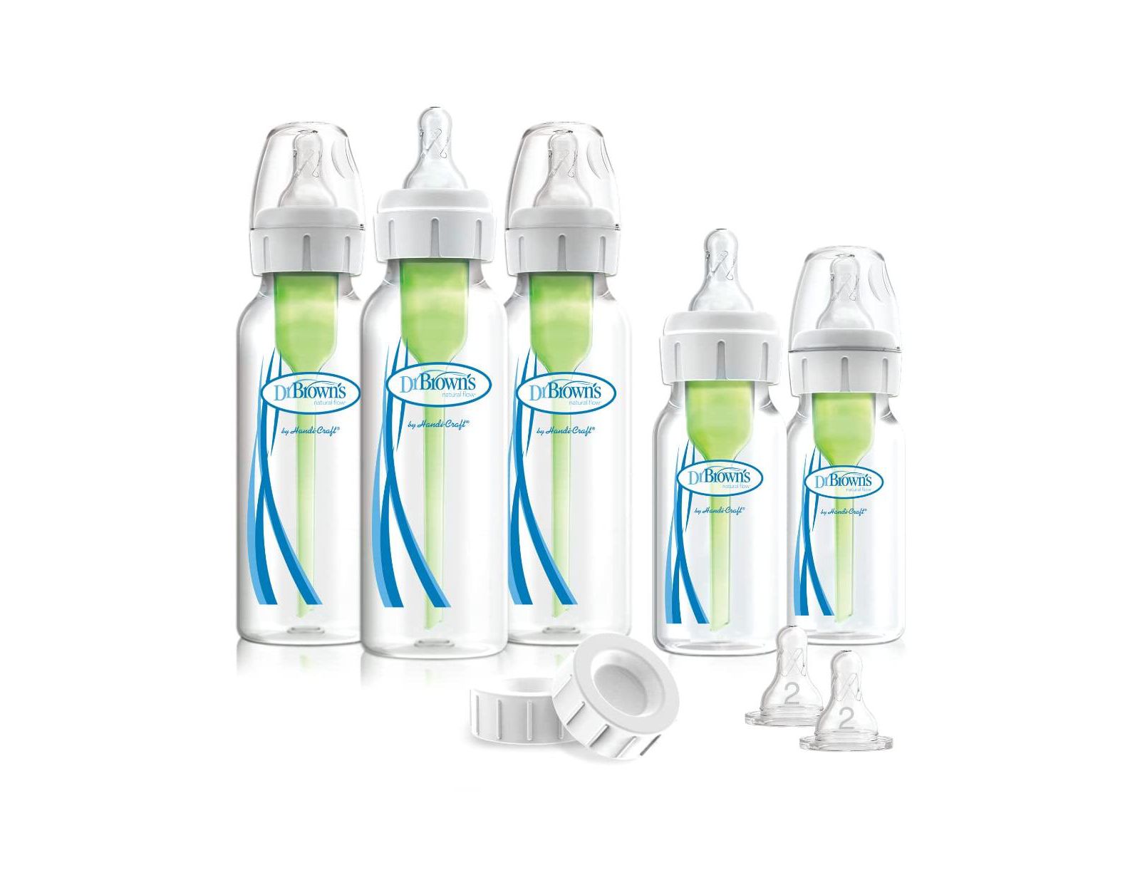 Набор для кормления новорожденных Dr. Browns Anti-Colic Options+ из 17 предметов