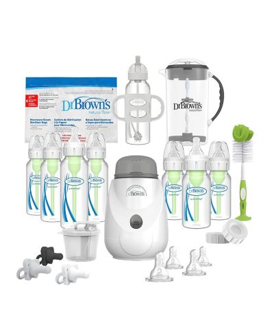 Dr. Browns Детский набор для новорожденных Natural Flow Options+ All-in-One, 38 предметов