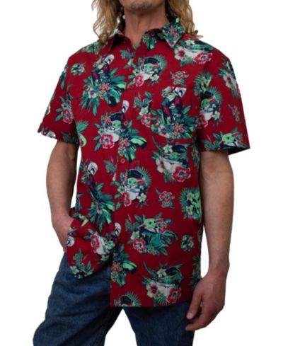 Fifth Sun Men's This is the Bouquet Short Sleeves Woven Shirt