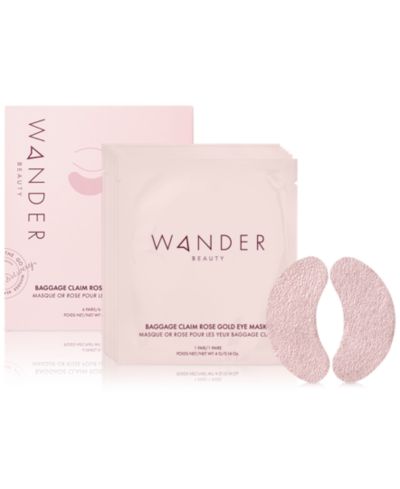 Маски для глаз Wander Beauty Baggage Claim Rose Gold 6-Pk.