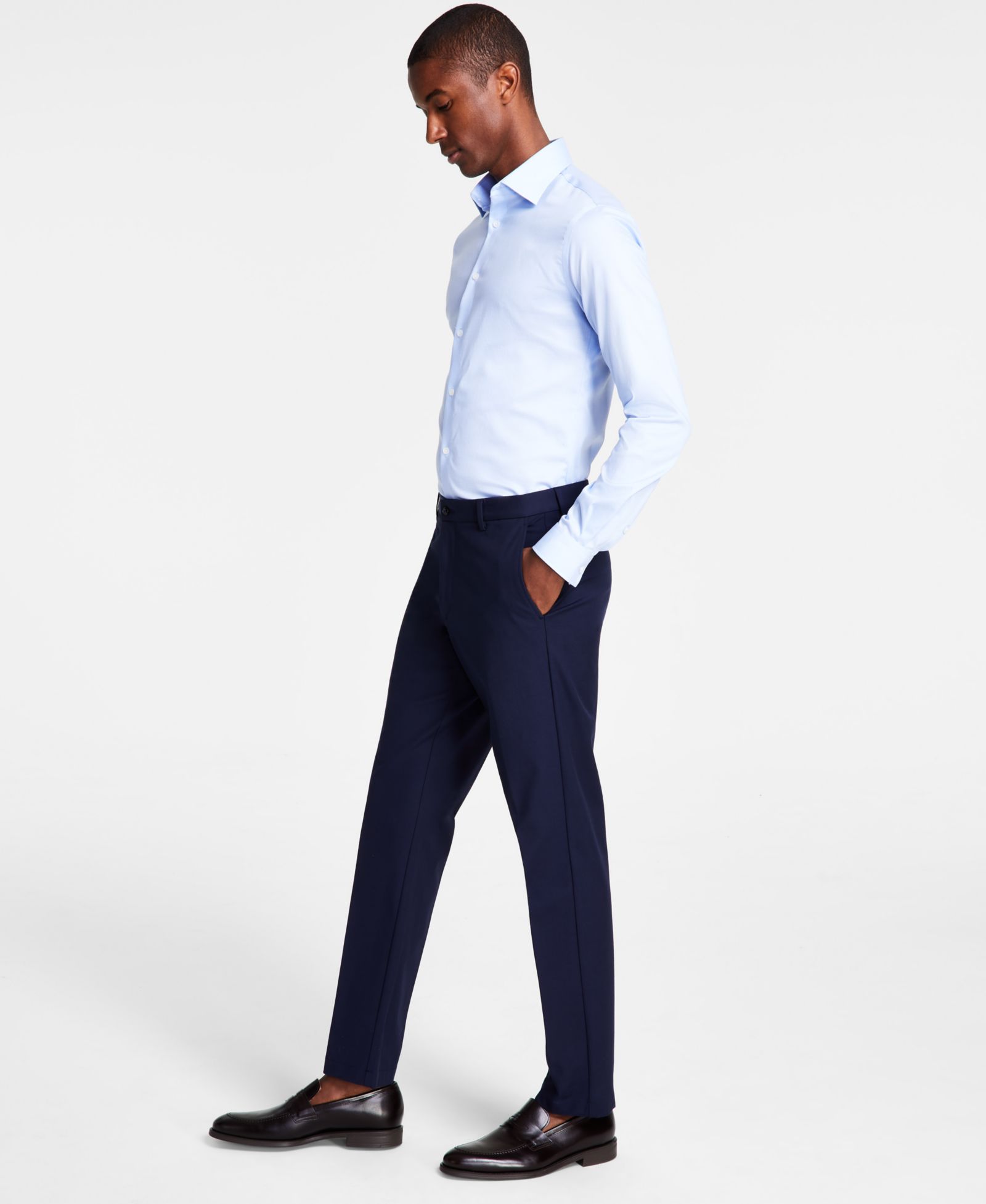 Мужские брюки Michael Kors Classic Fit Cotton Stretch Performance