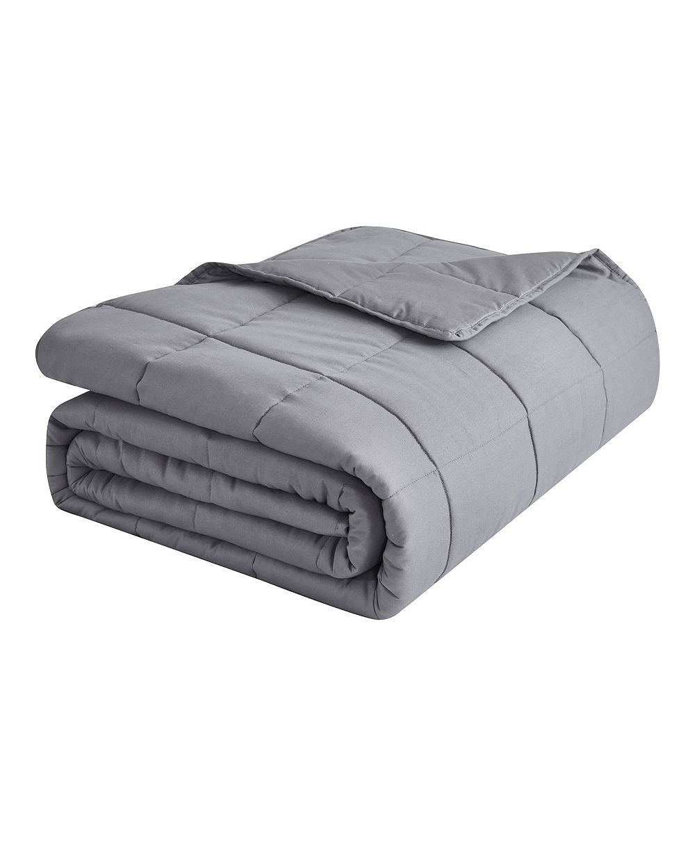 Dream Theory Cotton Weighted 12 lbs Blanket, Twin