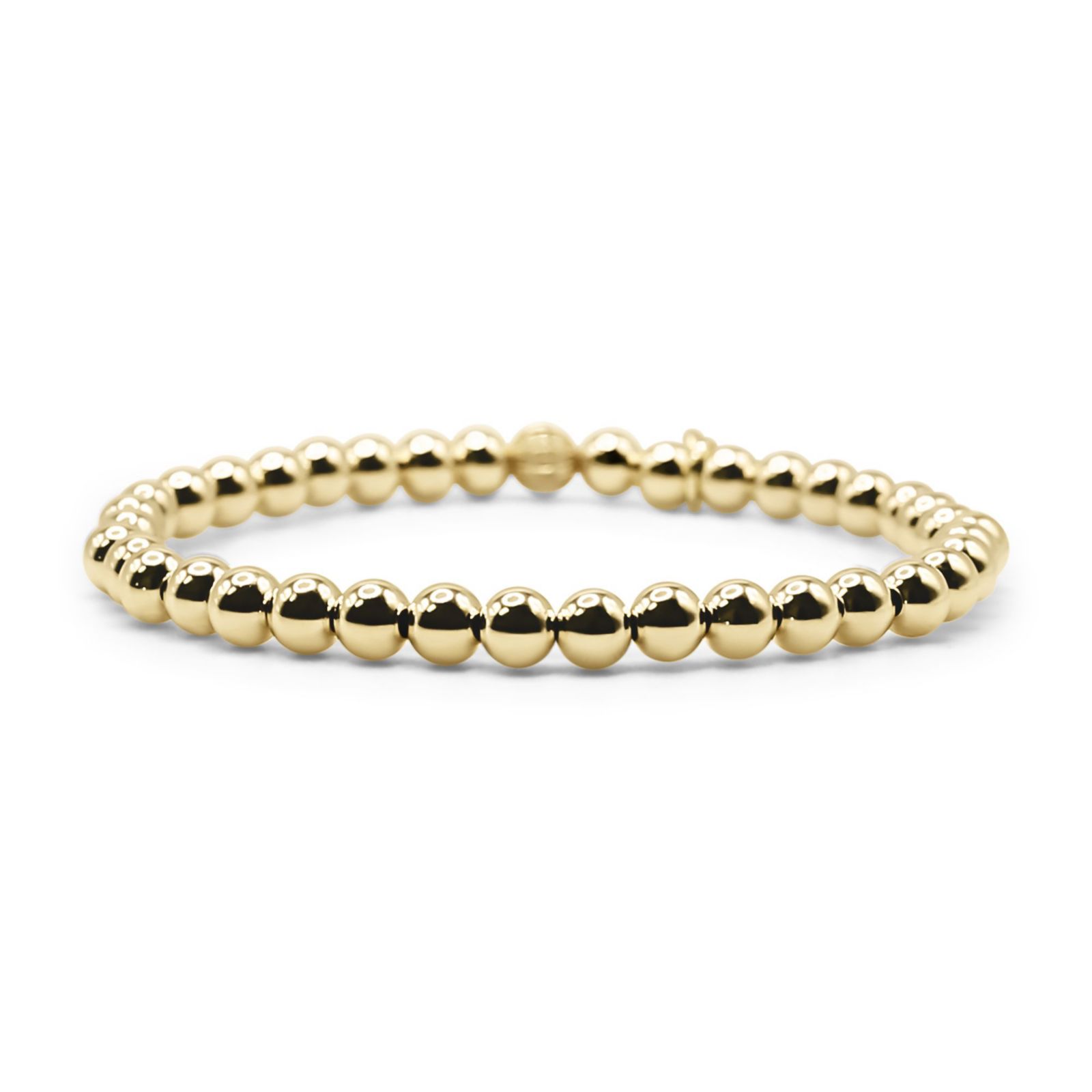 Браслет Bowood Lane Gold filled, 5mm Gold Ball Stretch