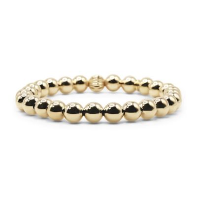 Bowood Lane браслет Gold filled Gold Ball 7mm
