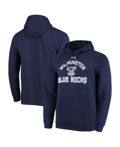 Мужское флисовое худи Under Armour Navy Wilmington Blue Rocks Raglan