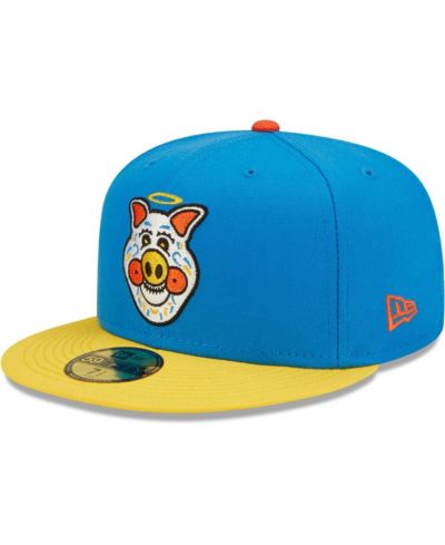 New Era Мужская кепка Santos de San Pablo Copa De La Diversion 59FIFTY Fitted, королевский синий/желтый