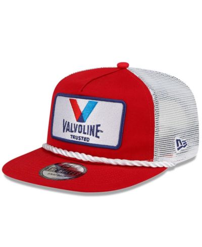 Мужская кепка New Era Kyle Larson Golfer Snapback, красно-белая