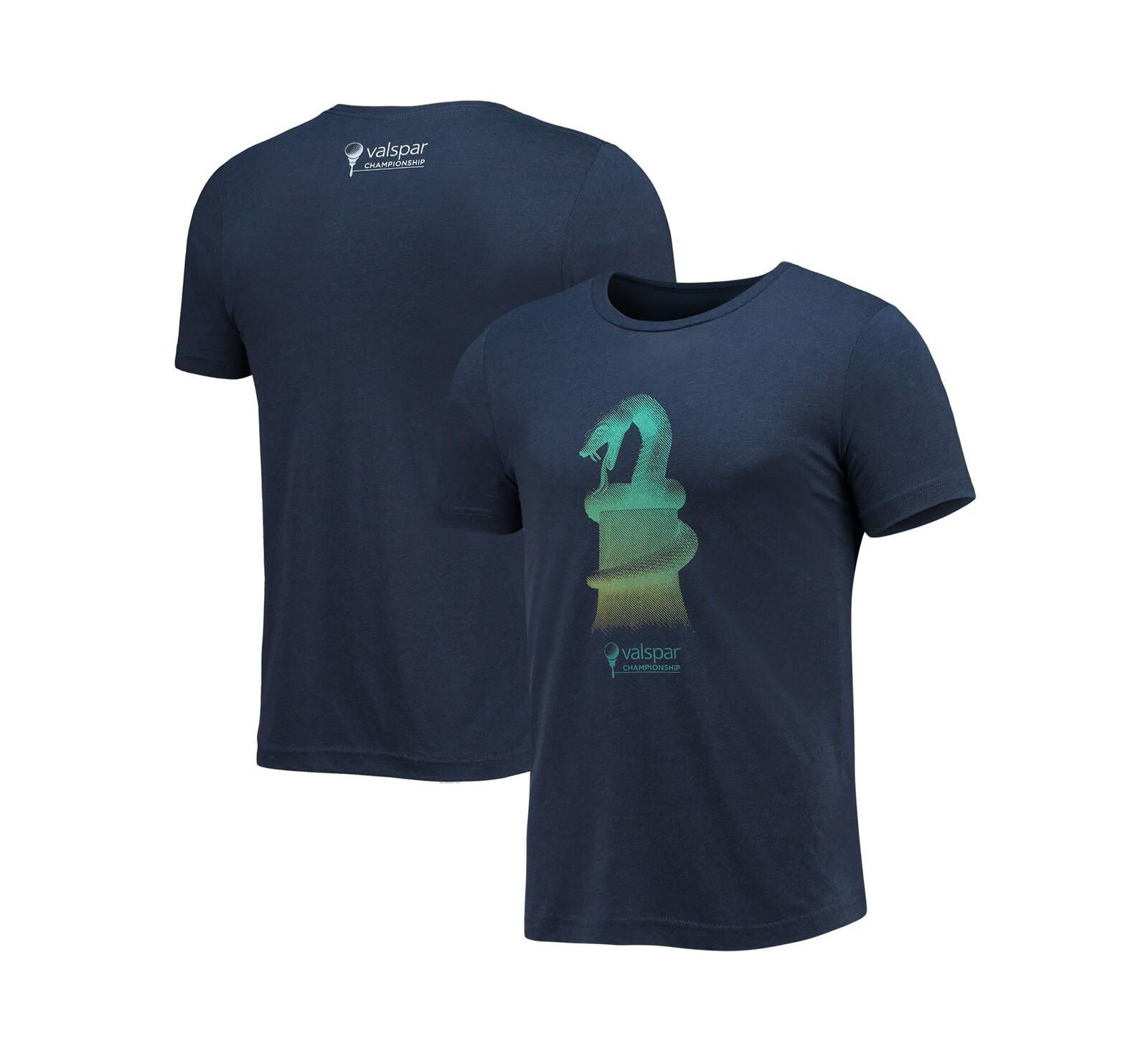 Мужская футболка Ahead Navy Valspar Championship Snake Tri-Blend