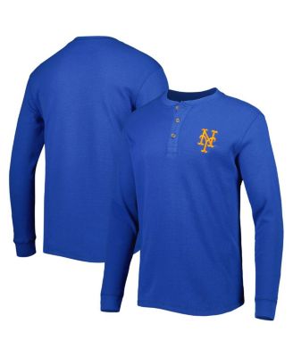 Men's Dunbrooke New York Mets Royal Maverick Long Sleeve T-shirt