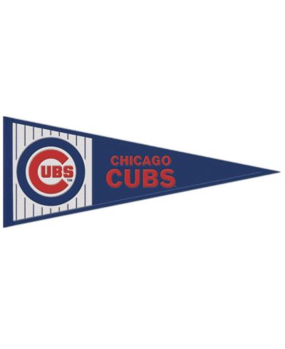 Флаг Wincraft Chicago Cubs 13" x 32" Primary Logo Pennant
