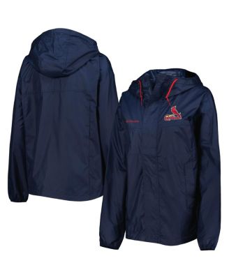 Женская ветровка Columbia Navy St. Louis Cardinals Flash Challenger