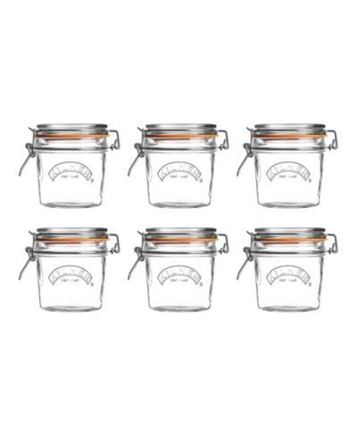 Kilner Round Clip Top банка, набор из 6 шт