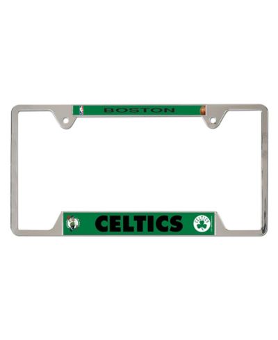 Металлическая рамка для номерного знака Wincraft Boston Celtics Chrome Plated