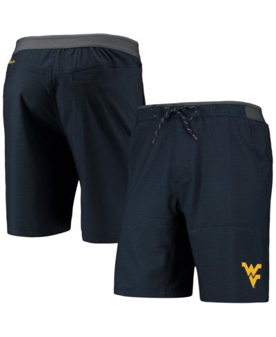 Мужские шорты Columbia Navy West Virginia Mountaineers Omni-Shield