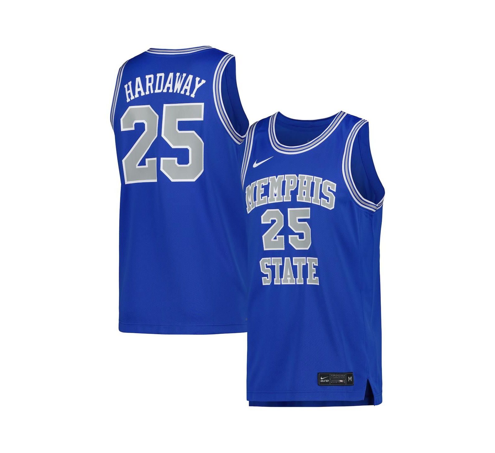 Джерси Nike Men's Penny Hardaway Royal Memphis Tigers Retro Performance Basketball