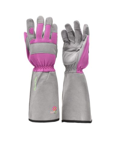 Садовые перчатки G & F Products Women's Long Sleeve Rose