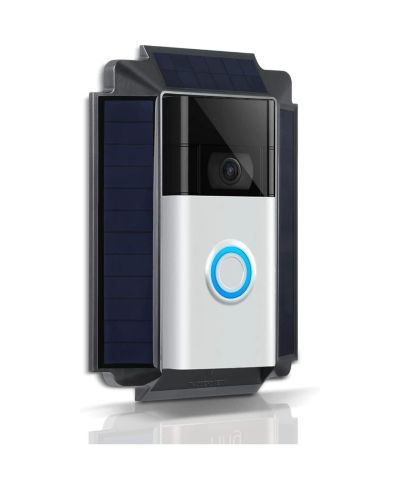 Солнечное зарядное устройство Wasserstein для Ring Video Doorbell 1 (2nd Gen 2020 Release)